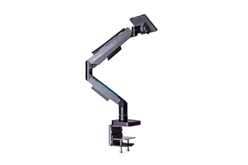 Thermaltake GEA-MSR-SMSBLK-01 skærmbeslag og -stativer 124,5 cm (49") Skrivebord Sort, Grå