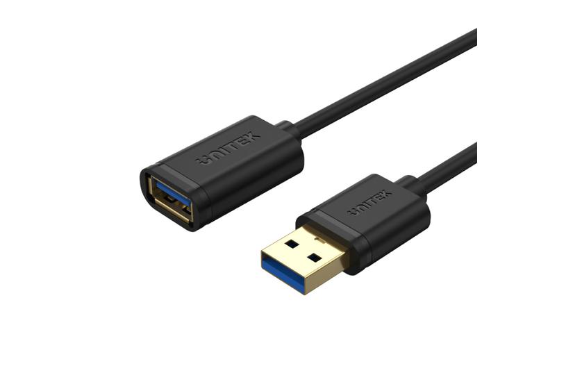 Unitek Y-C456GBK - USB-förlängningskabel - USB typ A till USB typ A - 50 cm