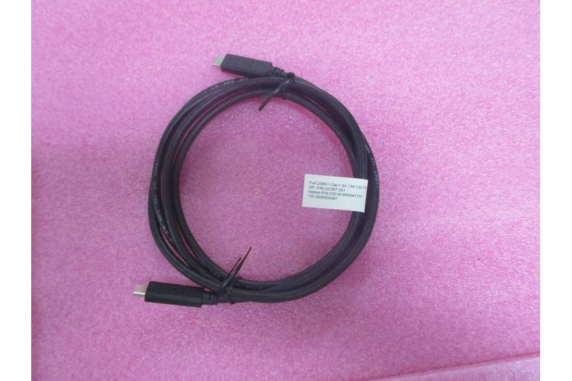 HP - USB Type-C-kabel - USB-C till USB-C - 1,8 m