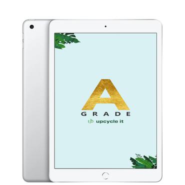[upcycle it] Apple iPad 9th gen (Grade A) 256GB - WIFI - Silver - u. lader / adapter