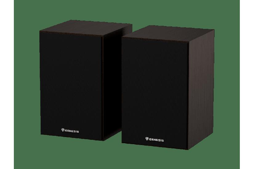 Genesis Högtalare - Kabel & Trådlös - 5.3 Bluetooth - 20 W - Brun