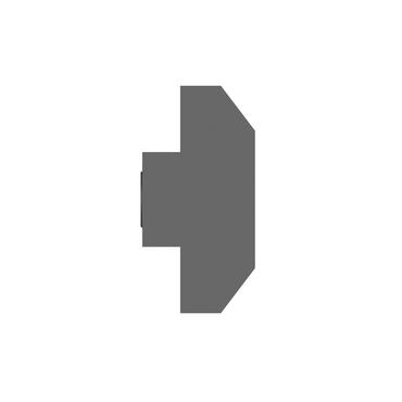 Multibrackets M Pro Series Rail Extension - monteringskomponent - svart