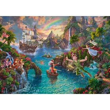 Schmidt Spiele Disney Peter Pan Puslespil 1000 stk Tegnefilm