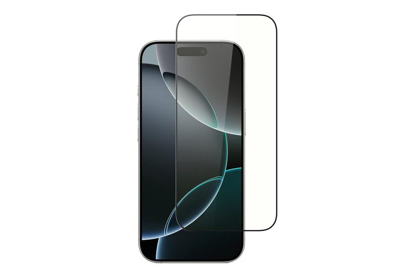 SCREENOR Mobilcover - Apple - Black - Hærdet glas - 1 stk
