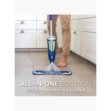 Bona Premium Spray Mop for Hard Floors reng&oslash;ringsmoppe Aluminium, Mikrofiber 850 ml V&aring;d Mikrofiber Aluminium, Bl&aring;