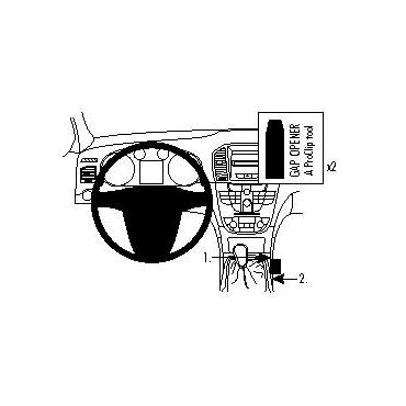 Brodit ProClip Console mount - montering för mobiltelefon
