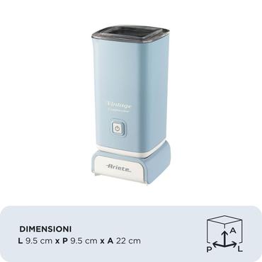 Ariete 2878/05 Automatic milk frother/warmer Lyse Blå