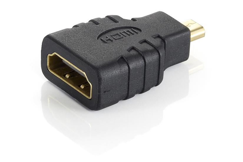 Equip 118915 kabel k&oslash;nsskifter microHDMI HDMI Sort
