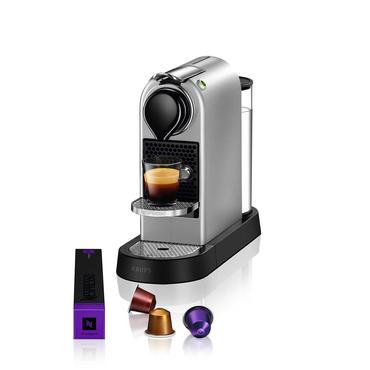Krups Capsule machine XN741B.23 / Nespresso CitiZ Silver