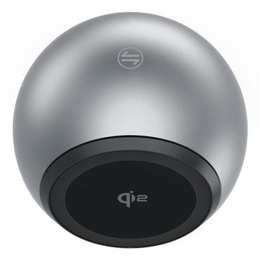 4smarts 541602 oplader til mobil enhed Hovedtelefoner, Headset, Smartphone, SmartWatch Grå Vekselstrøm Trådløs opladning Indendørs