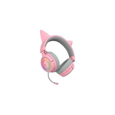 Razer Kraken Kitty V3 Pro - Quartz Headset Kabel & trådløs Spil USB Type-A Bluetooth Rose