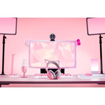 Razer Kraken Kitty V3 Pro - Quartz Headset Kabel & trådløs Spil USB Type-A Bluetooth Rose