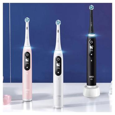 Oral-B iO Duo Voksen Vibrerende tandb&oslash;rste Sort, Rose