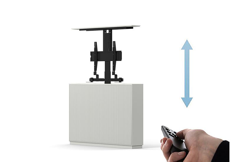 Multibrackets M Slimline kabinetenhed - Elevator - for fladt panel/AV-system - hvid