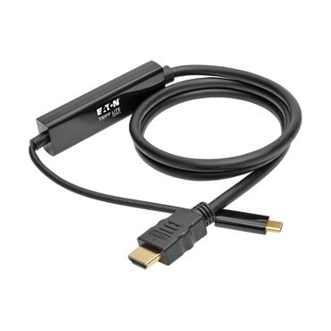 Eaton Tripp Lite Series USB C to HDMI Adapter Cable Converter UHD Ultra High Definition 4K x 2K @ 30Hz M/M USB Type C, USB-C, USB Type-C 3ft 3' Extern videoadapter - USB-C 3.1