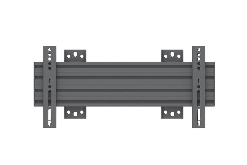 Multibrackets PRO Series M Wallmount Pro MBSTH1U konsol - fixerad - för LCD-display - svart