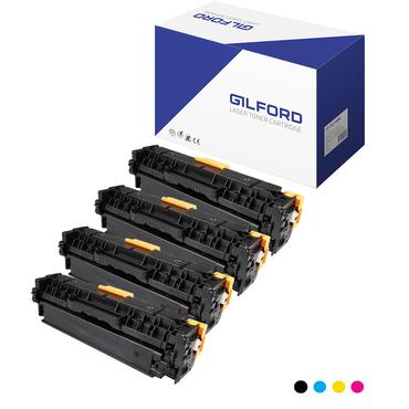 Gilford 2661B002#KIT tonerpatron 1 stk Kompatibel Sort, Blå, Magenta, Gul