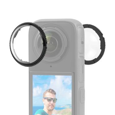 Optical glass lens cover PULUZ for Insta360 X4