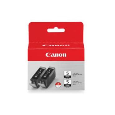 Canon PGI-5 Black Twin Pack - 2 pakker - sort - original - blækbeholder