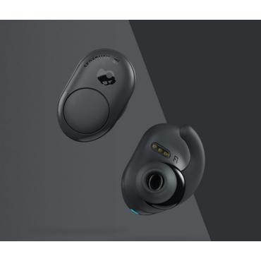 Skullcandy 414-059-8302, Trådløs, 20 - 20000 Hz, Opkald/musik, 54,2 g, Headset, Sort, Grå