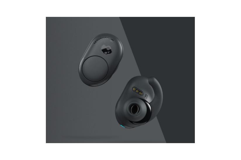 Skullcandy 414-059-8302, Trådløs, 20 - 20000 Hz, Opkald/musik, 54,2 g, Headset, Sort, Grå