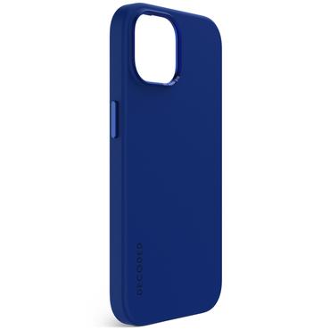 Decoded AntiMicrobial Silicone Backcover iPhone 15 Plus Galactic Blue