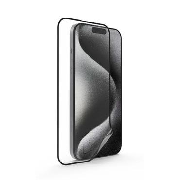 HAMA SZKŁO OCHRONNE SYPER HYBRYDOWE D3O IPHONE 15 PRO MAX, RAMKA MONTAŻOWA W ZESTAWIE
