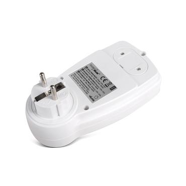 Greenblue GB202 wattm&aring;ler Hvid Indbygget sk&aelig;rm LCD 0 - 9999 W