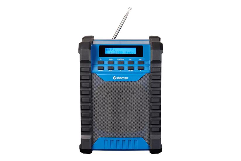 Denver WRD-60 radio Bærbar Sort, Blå