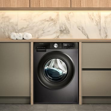 Hisense WF3S8043BB3 vaskemaskine Front-læsning 8 kg 1400 rpm Sort