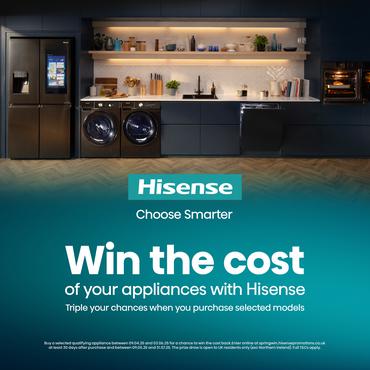 Hisense WF3S8043BB3 vaskemaskine Front-læsning 8 kg 1400 rpm Sort