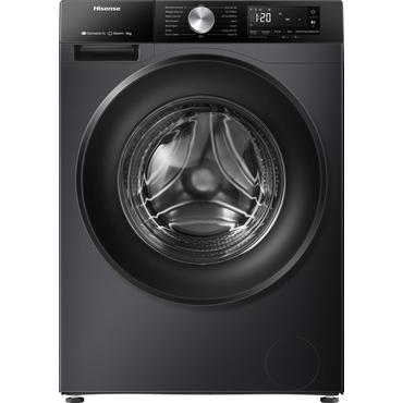 Hisense WF3S8043BB3 vaskemaskine Front-læsning 8 kg 1400 rpm Sort