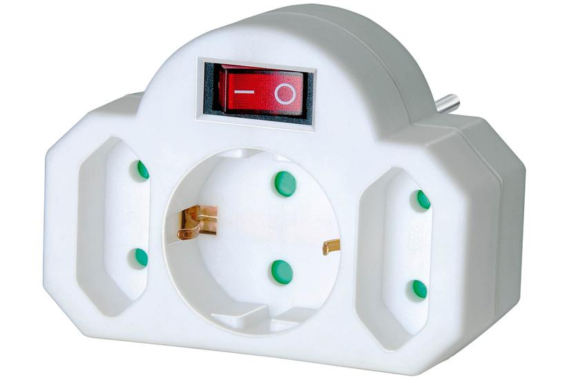 brennenstuhl str&ouml;madapter - 2-polig