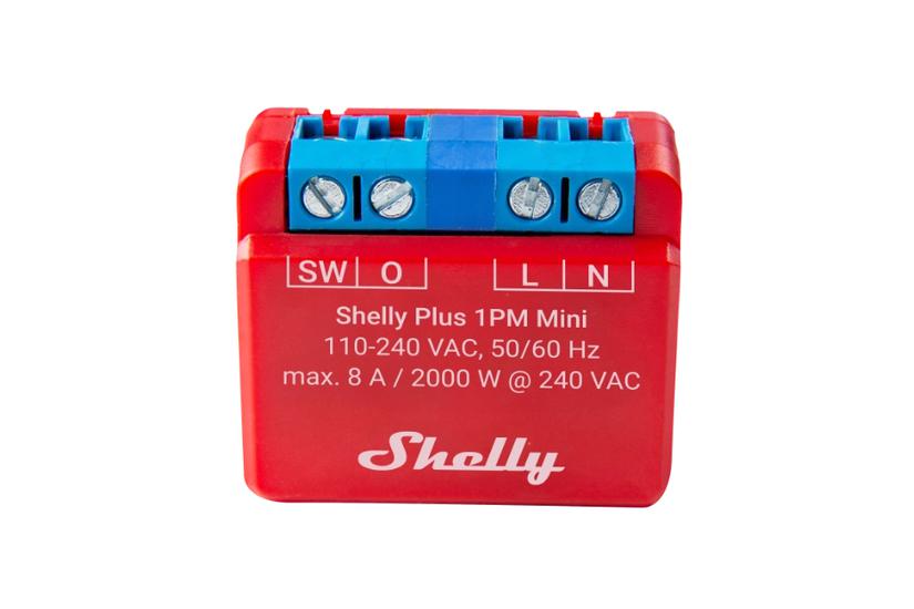 Shelly Plus 1PM Mini, relay