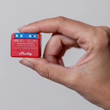 Shelly Plus 1PM Mini, relay