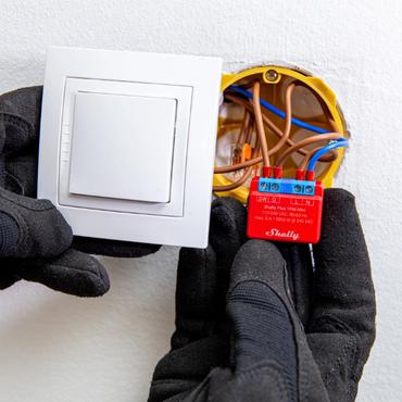 Shelly Plus 1PM Mini, relay