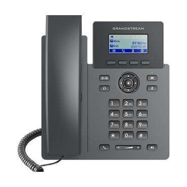 Grandstream Networks GRP2601P IP-telefon Sort 2 Linier LCD