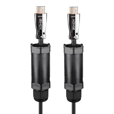 Lindy 38529 HDMI-kabel 20 m HDMI Type A (Standard) Sort