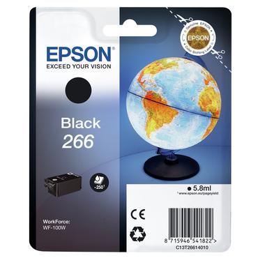 Epson 266 - sort - original - bl&aelig;kpatron
