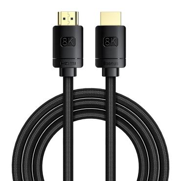 Baseus CAKGQK01 HDMI-kabel 2 m HDMI Type A (Standard) Sort