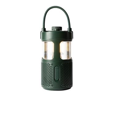 Pure Woodland Glow wasserdichter Outdoor-Lautsprecher mit LED Lampe, gr&uuml;n