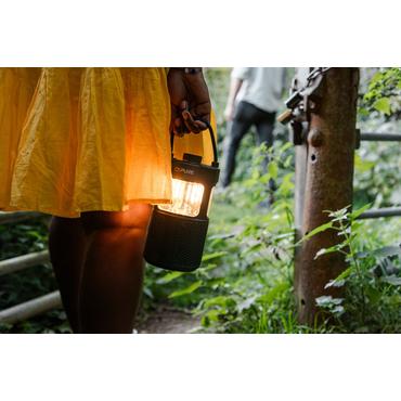Pure Woodland Glow wasserdichter Outdoor-Lautsprecher mit LED Lampe, gr&uuml;n