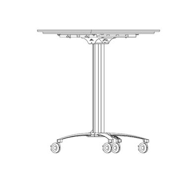Multibrackets M Public Display Stand 110 Tilt & Table st&auml;ll - f&ouml;r LCD-display - svart