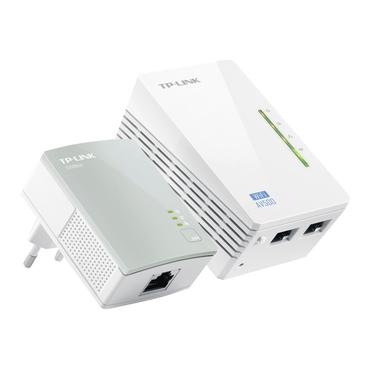TP-Link TL-WPA4220KIT AV500 2-Port Wifi Powerline Adapter Starter Kit