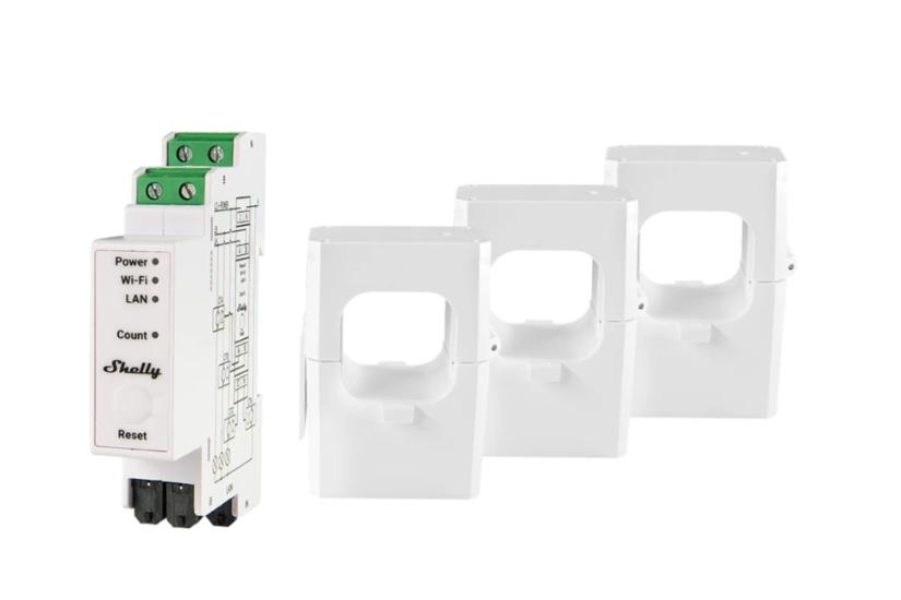 Shelly PRO 3EM 400?, meter (white)