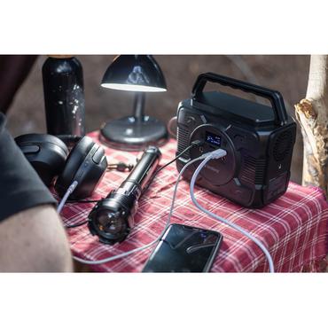 Sandberg - bärbar kraftstation - 200 Watt - Li-Ion - 48000 mAh - 172.8 Wh