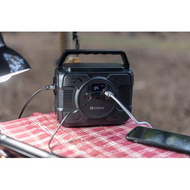 Sandberg - bärbar kraftstation - 200 Watt - Li-Ion - 48000 mAh - 172.8 Wh