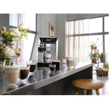 De'Longhi PrimaDonna Class ECAM 550.85.MS - automatisk kaffekokare med cappuccinatore - 19 bar - metall/svart