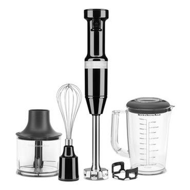 KitchenAid 5KHBV83EOB Nedsænkning blender 180 W Sort