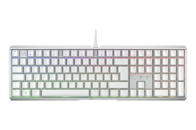 CHERRY XTRFY MX 3.1 - tastatur - 100% full size - QWERTZ - tysk - hvid Indgangsudstyr